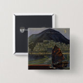 Hongkong ~ Riviera des Orients Button (Vorne & Hinten)