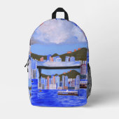 Hongkong-Rucksack Bedruckter Rucksack (Vorderseite)