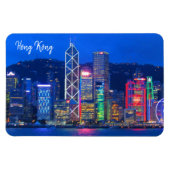 Hongkong Skyline Magnet (Horizontal)