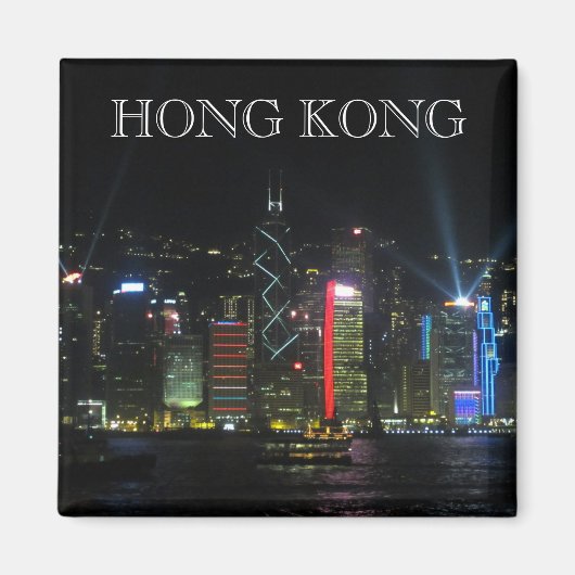 Hongkong Skyline Magnet (Vorne)
