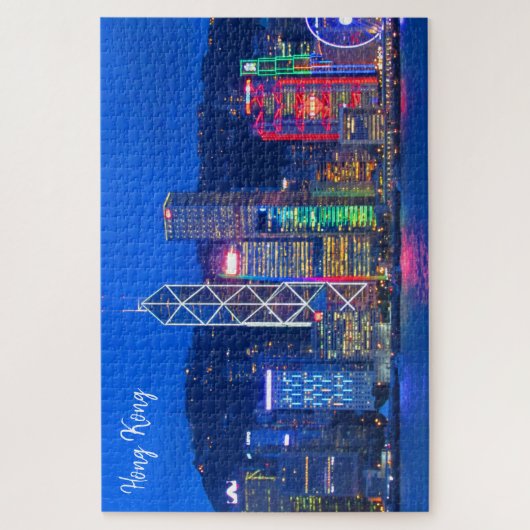 Hongkong-Skyline Puzzle (Vertikal)