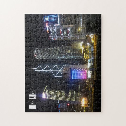 Hongkong-Skyline Puzzle (Vertikal)