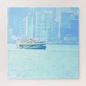 Hongkong-Skyline-Puzzle Puzzle (Vertikal)