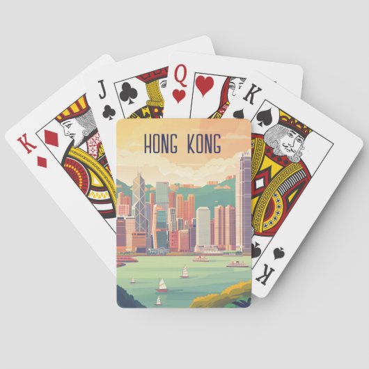 Hongkong Spielkarten (Rückseite)