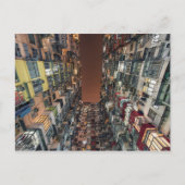Hongkong-Stil Postkarte (Vorderseite)