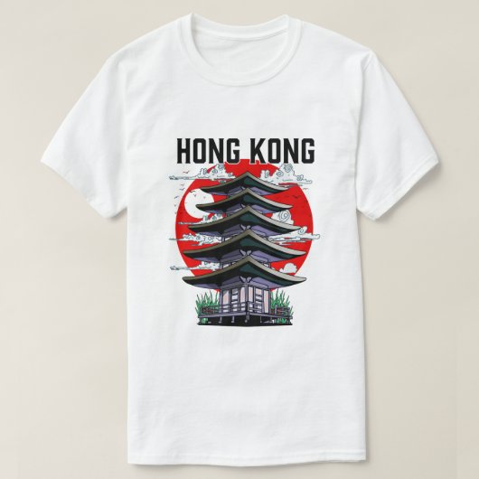 Hongkong T-Shirt (Design vorne)