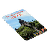 Hongkong - Tian Tan Buddha - Magnet (Rechte Seite)
