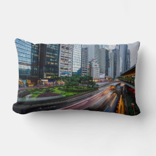 Hongkong Traffic-Wurfkissen Lendenkissen