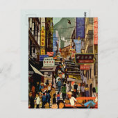Hongkong Travel Postcard Postkarte (Vorne/Hinten)