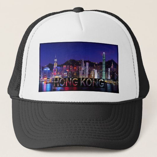 Hongkong Truckerkappe (Vorderseite)