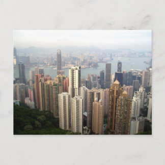 Hongkong vom Gipfel Postkarte