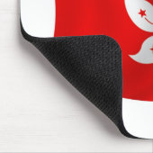 Hongkonger Flaggenmousepad Mousepad (Ecke)