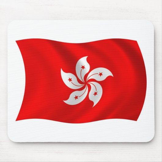 Hongkonger Flaggenmousepad Mousepad (Vorne)
