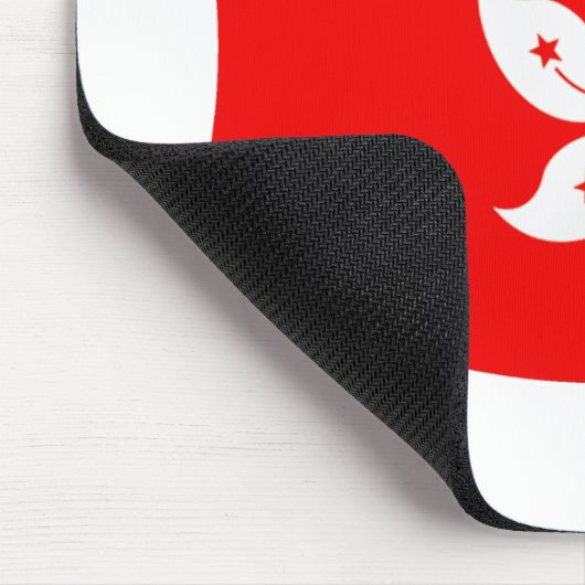 Hongkonger Flaggenmousepad Mousepad (Ecke)
