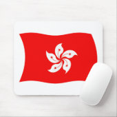 Hongkonger Flaggenmousepad Mousepad (Mit Mouse)
