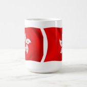 Hongkonger Flaggenstaat-Tasse Kaffeetasse (Mittel)