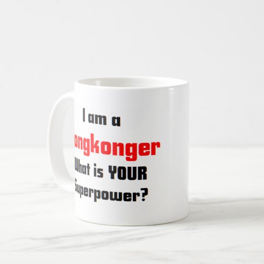 Hongkonger Kaffeetasse (Vorderseite Links)