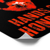 Hongkonger Protest gegen die China in den Händen d Poster (Ecke)