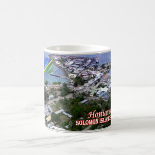 Honiara - Luftaufnahme - Salomonen - Kaffeetasse