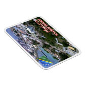 Honiara - Luftaufnahme - Salomonen - Magnet (Rechte Seite)