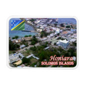 Honiara - Luftaufnahme - Salomonen - Magnet (Horizontal)