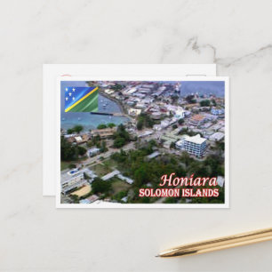Honiara - Luftaufnahme - Salomonen - Postkarte