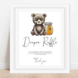 Honig aus Bären und Glas - Windelraffination Poster
