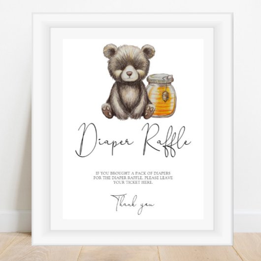 Honig aus Bären und Glas - Windelraffination Poster