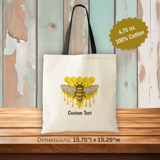Honig aus dem Bienenstock Tragetasche