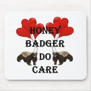 Honig Badger do care Mousepad