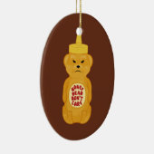 Honig-Bär Keramik Ornament (Rechts)