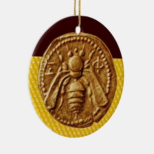 HONIG-BIENE, BEEKEPER KERAMIK ORNAMENT (Rechts)