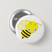 Honig-Biene Button (Vorne & Hinten)