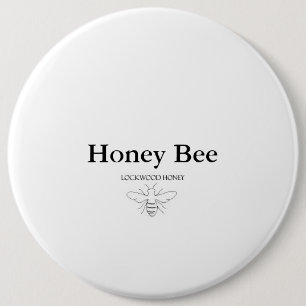 Honig-Biene Button