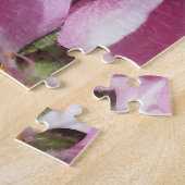 Honig-Biene, die rosa Crabapple Baum-Blüte Puzzle (Seite)