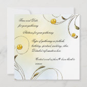 Honig-Biene Einladung (Rückseite)