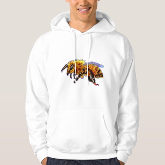 Honig-Biene Hoodie (Vorderseite)