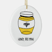 Honig, Biene Keramikornament (Rechts)