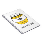 Honig, Biene Notizblock (Rechte Seite)