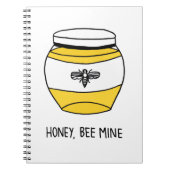 Honig, Biene Notizblock (Vorderseite)