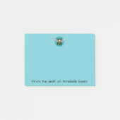 Honig-Biene Post-it Klebezettel (Vorderseite)