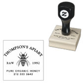 Honig Biene Vintage Gummistempel (Stempel)