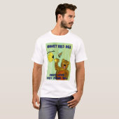 Honig-Bienen die T-Shirt (Vorne ganz)