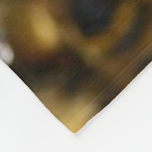 Honig-Bienen-Fleece-Decke Fleecedecke (Ecke)