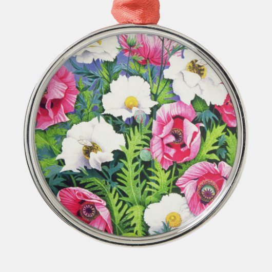 Honig-Bienen-Honig-Biene Ornament Aus Metall (Vorne)