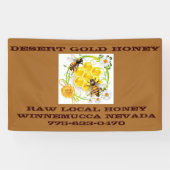 Honig-Bienen-Honig-Verkäufer-ImkerApiarist Banner (Horizontal)