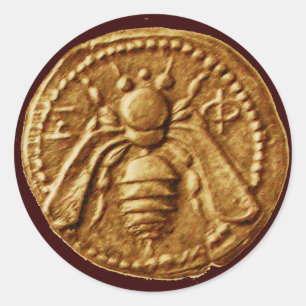 HONIG-BIENEN-/IMKER-IMKEREI-VERSORGUNGEN RUNDER AUFKLEBER