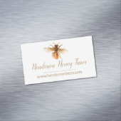 Honig-Bienen-magnetische Visitenkarte Magnetische Visitenkarte (Beispiel)