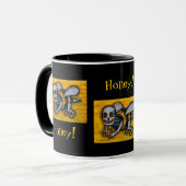 Honig-Bienen-Tasse Tasse (Vorderseite Links)