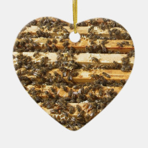 Honig-Bienen überall Keramik Ornament